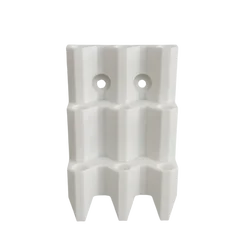 Minimalist Wall - Mounted Dart Display Rack - Holds 9 Darts, Durable Polypropylene Design for Game Rooms and Perfect Gift for Dart Enthusiasts (WHITE)