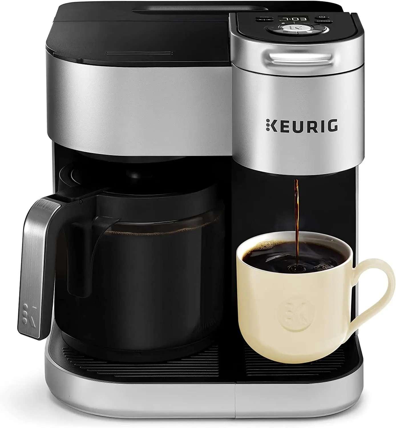 K-Cafe Essentials Single Serve K-Cup Pod Coffee, Latte and Cappuccino Maker,  Black - AliExpress