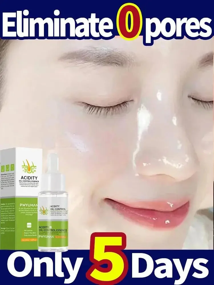 Description Picture 2 of itemAcidity Pore Shrink Face Serum Remove Blackhead Acne Spot Oil Control Moisturizing Repair Nourish Pores Firming Smooth Skin Care