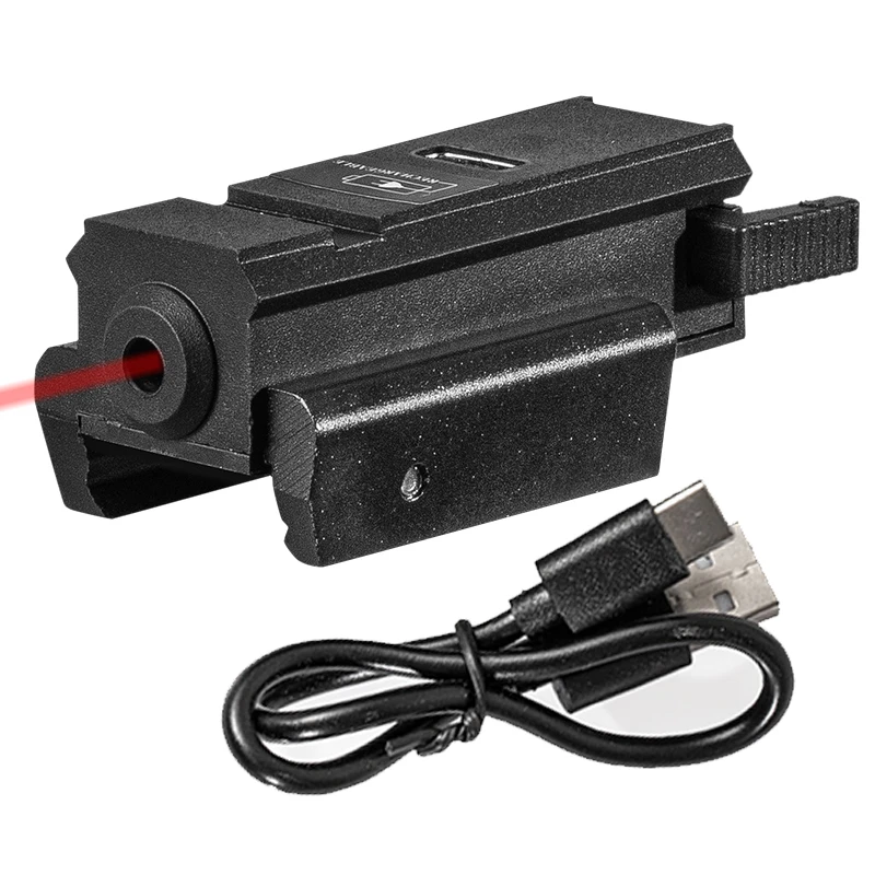 

Красный зеленый лазерный прицел с зарядкой от USB, лазерный прицел для оружия, пистолета, страйкбольного оружия, лазерная указка для стрельбы