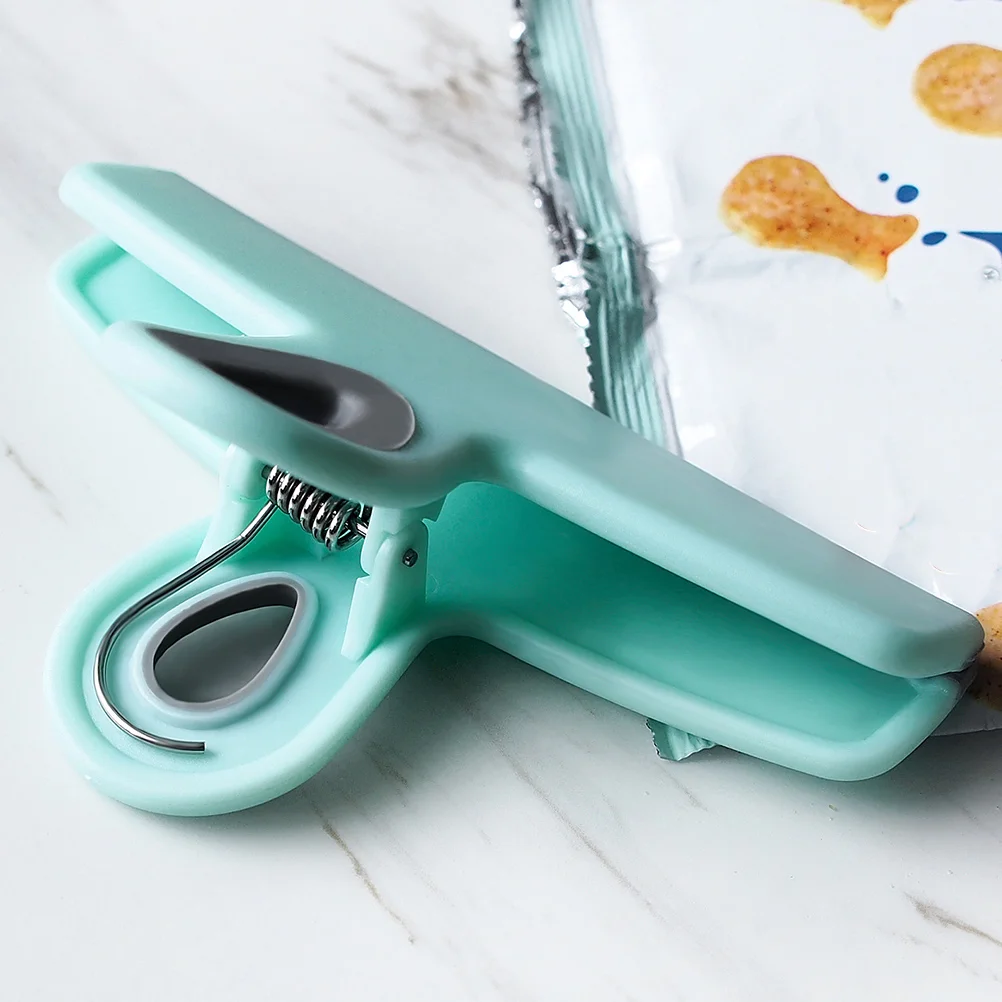 

4Pcs Food Clips Snack Bag Clips Food Sealing Clips Tea Leaf Bag Sealing Clips