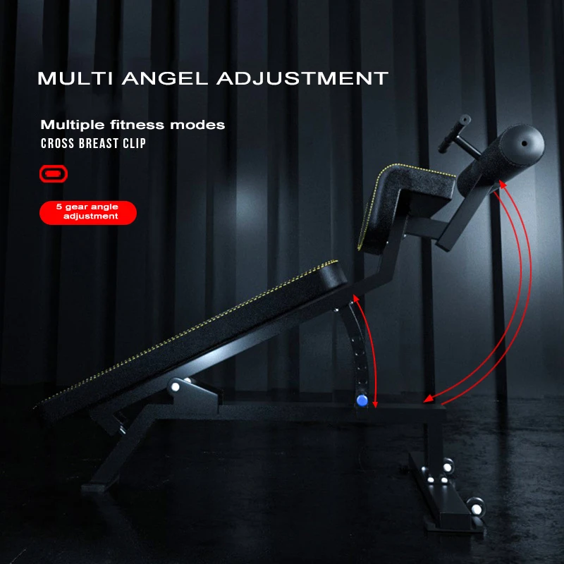 High end commercial quality supine board, home multifunctional sit up fitness chair, lean abdominal sit up training chair