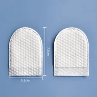 75pcs Facial Cleansing Paper Wipe Make Up Cotton Pads Finger Insert Design Easy Handle Face Cleaning Cosmetic Cotton Pads 2