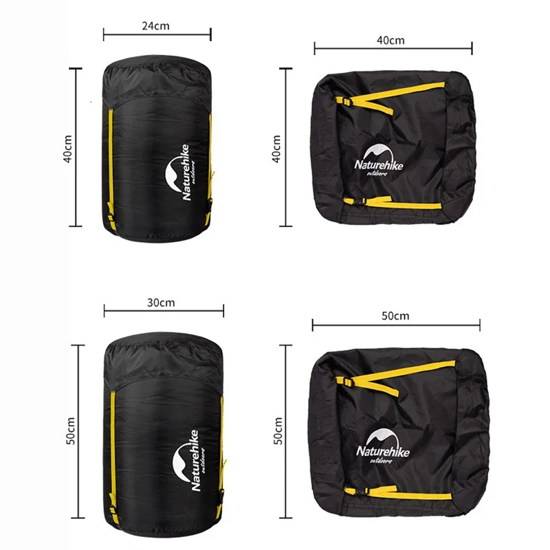 Compression Bag Storage Pack Outdoor Sleeping Bag Ultralight Carry 40x24cm/ 50x30cm