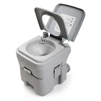 Travel Outdoor 5 Gallon Camping Portable Toilet Flush Potty 1