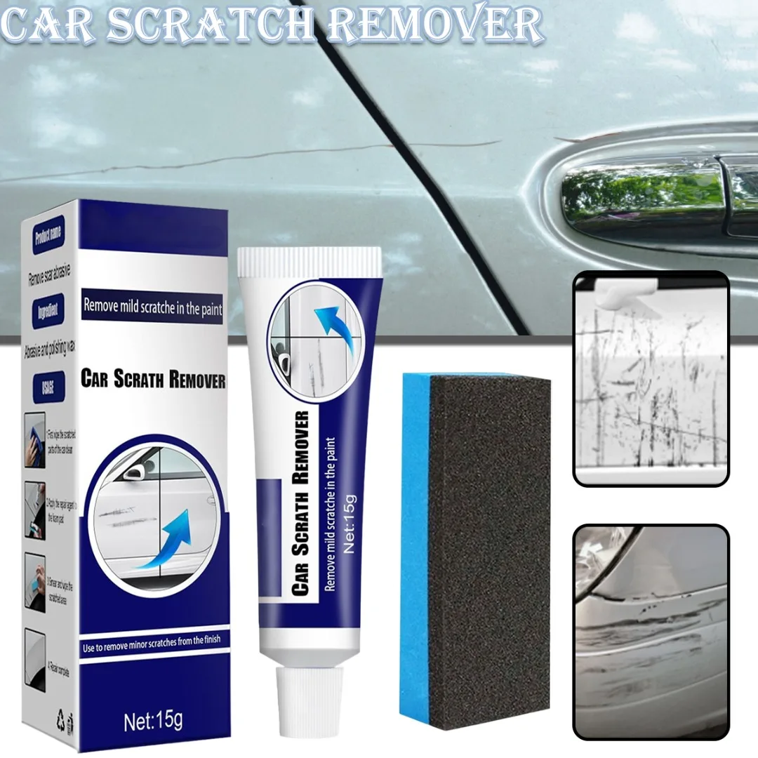 

15g Car Scratch Remover Quickly Repairs Scratches Body Composite Wax Paint Paste Set Scratches Paint Car Maintenance Supplies