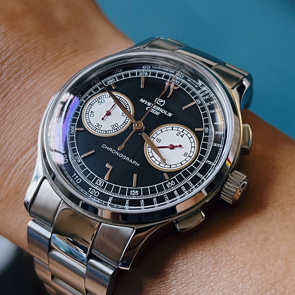 VK64 Mysterious Code Watch with Arabic Numerals | Jewelry Addicts