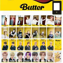 

KPOP Bangtan Boys Butter LOMO Card Random Card Polaroid Photo Photo Photo Luxury Postcard Cosplay gift JIMIN SUGA JIN Collection