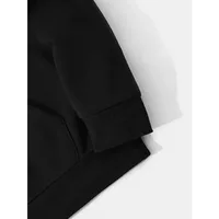 2025 européen et américain décontracté Simple Couple sweat à capuche couleur unie sweat-shirt ample pantalons de survêtement costume de sport 5