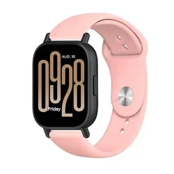 Sport Band Silicone Bracelet: 22mm and 20mm Watch Strap Accessories for Redmi 5 Active (Vintage rose-29)