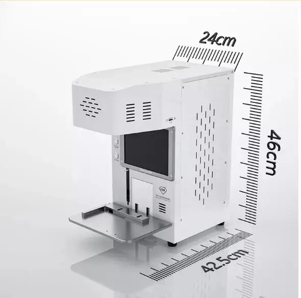 

Tbk958f laser machine for iPhone 8 to 13pro Max, back glass removing, engraving separator machine, built-in frame remover