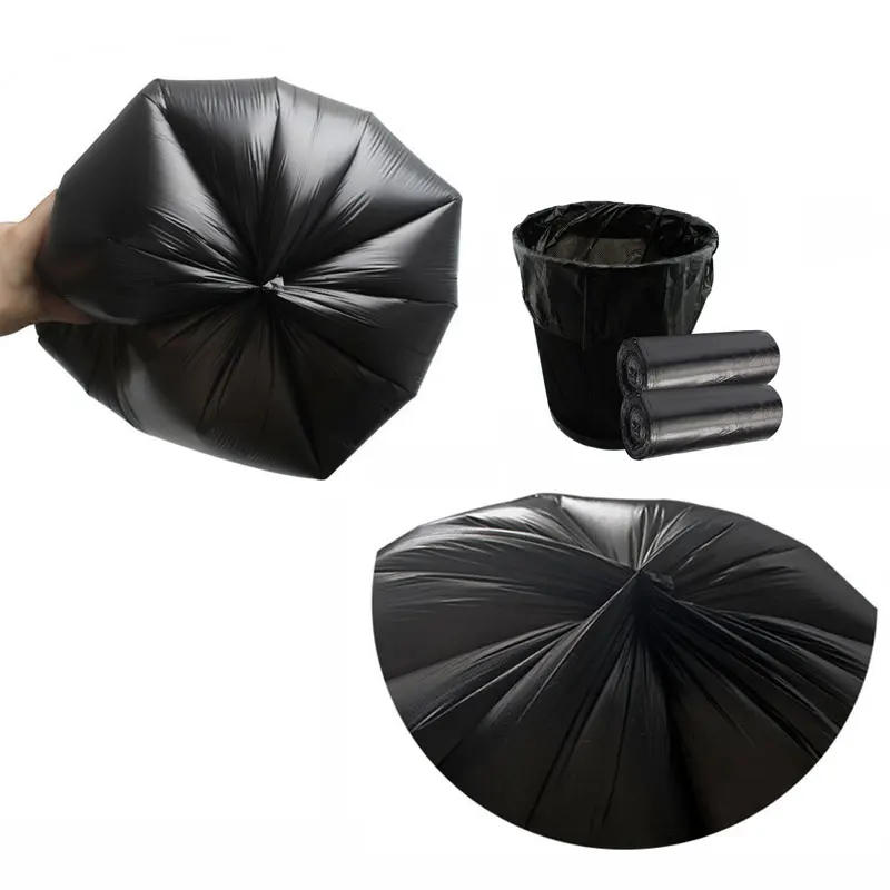 Disposable Trash Bags 1 Roll 50*60cm Household Kitchen Storage Garbage Bags Cleaning Waste Plastic Bags