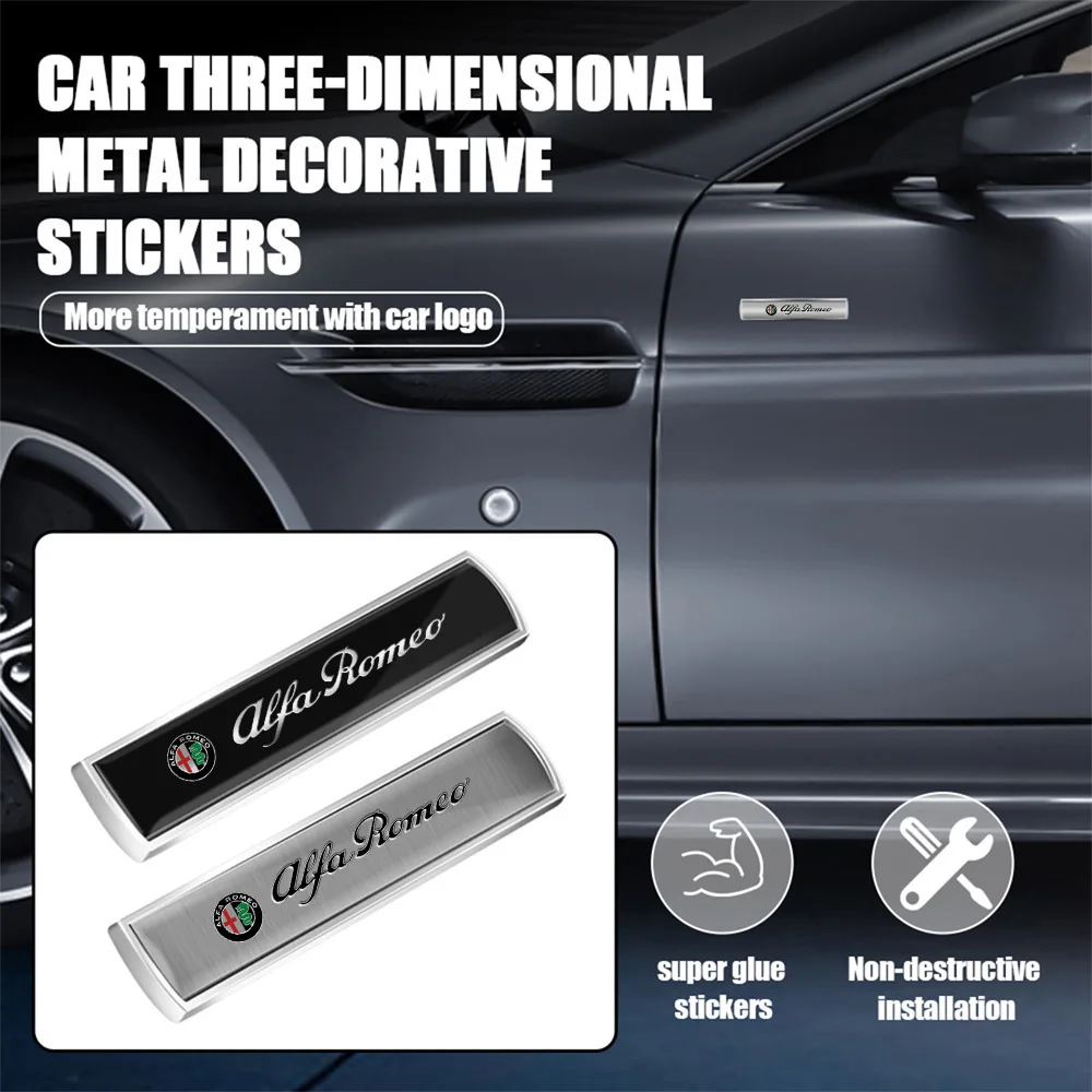 Car Styling 3D Metal Badge Sticker - Car Decoration Accessories