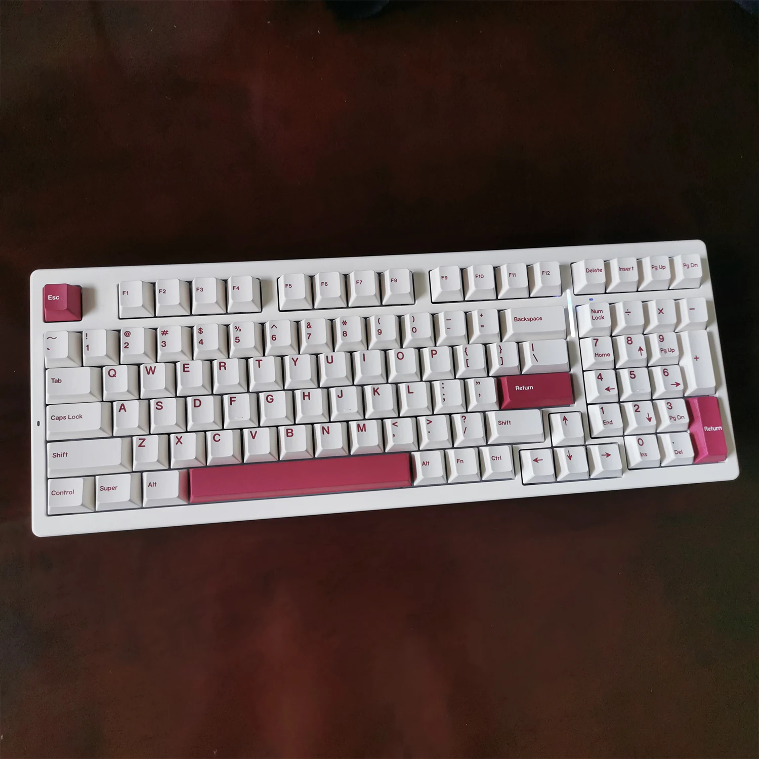 Shenpo-keycaps Teclado Mecânico Minimal Teclado Mecânico Perfil Cereja Conjunto Completo Pbt Keycaps 150 Chaves Dye Sub - Imagem 5