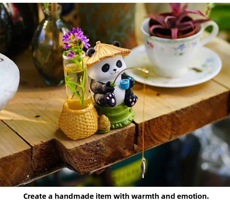 Creative F Book Reading Glass Vase Simulation Dry Flower Holder Cute Living Room Table Test Tube Flower Pot Decoration