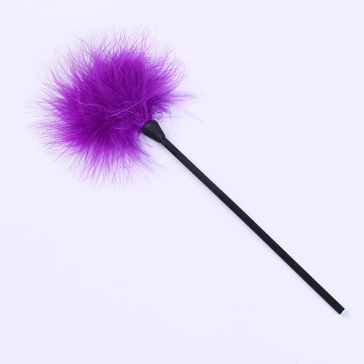 Sex Feather Tickle With Different Colors Bondage Restraint Riding Crop BDSM Flogger For Women And Couple Adult Sex Toys