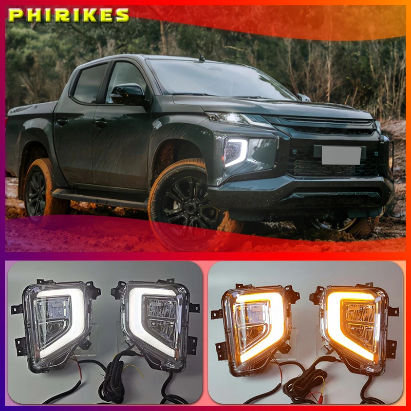 

Дневные ходовые огни для Mitsubishi Triton L200 2019 2020, 2 шт.