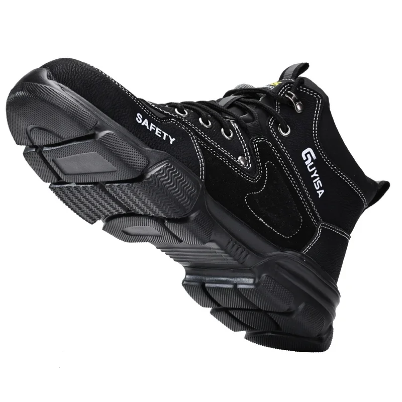 Herren/Damen Sicherheitsschuhe Stahl Zehenkappe Arbeitsstiefel Trainer