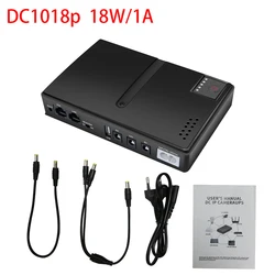 High-Capacity Portable Mini UPS Backup Power Adapter (DC1018p 18W)