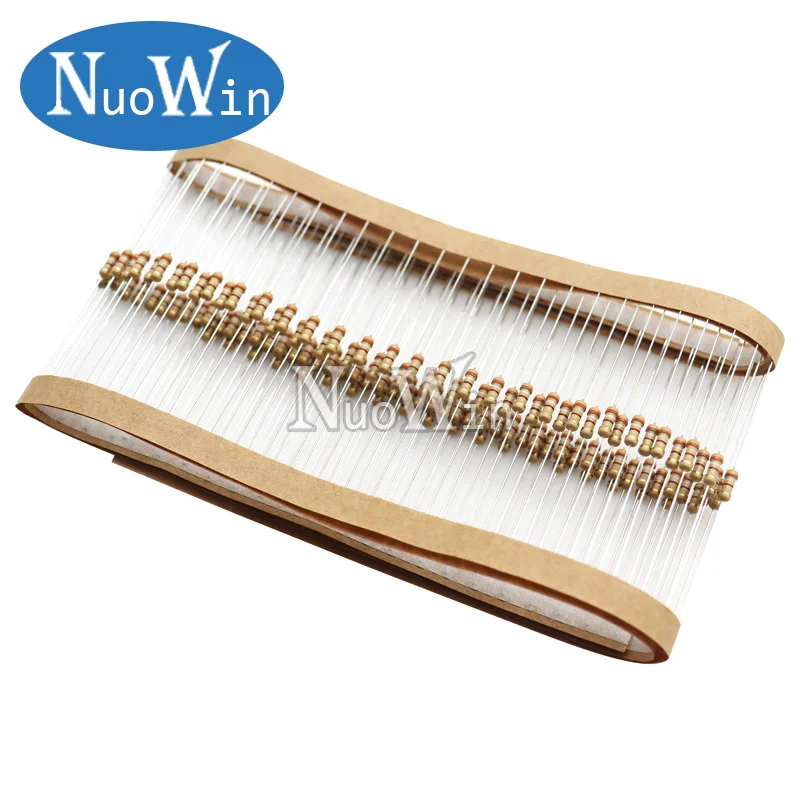 1/4W Carbon Film Resistor 100pcs/lot 5% 1R-10M 0R 10R 22R 47R 100R 220R 470R 1K 3.3K 10K 47K 100K 220K 47 100 150 ohm 0.25W carbon film resistor