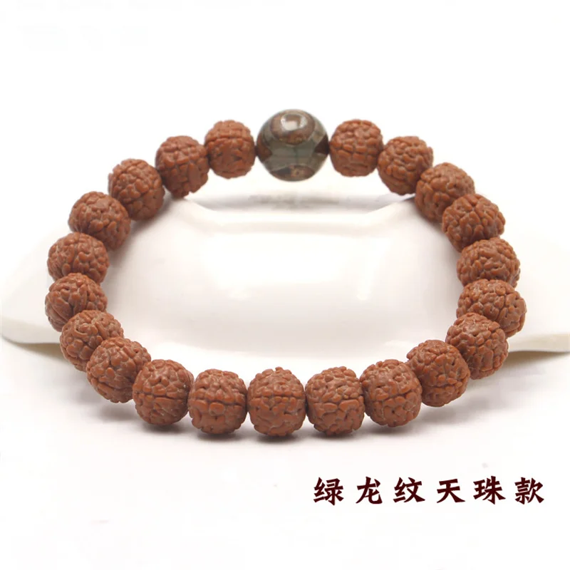

Jewellery bracelet femme pulsera hombre Old Plant Nut Wooden Rosary kralen armband aesthetic accessories personalized charm
