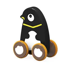 

Fun Vivid Creative Pull Rope Traction Animal Early Teaching Toys for Home Play Dragging Push Car Baby Dragging Toy