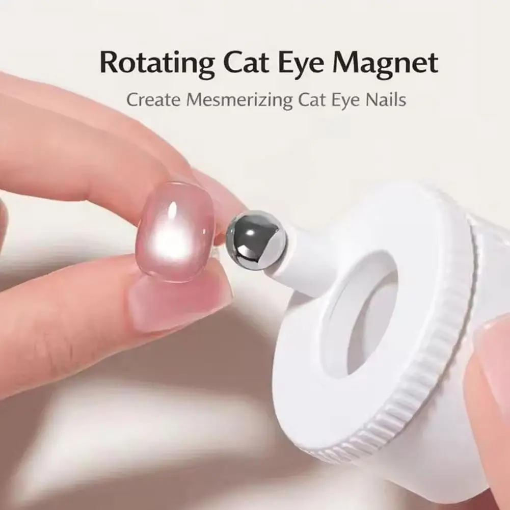 새로운 초강력 캣아이 마그넷 DIY 와이드 라이트 & 사이드 라이트 캣아이 네일아트 자동 흡착 프렌치 캣아이 마그넷 도구