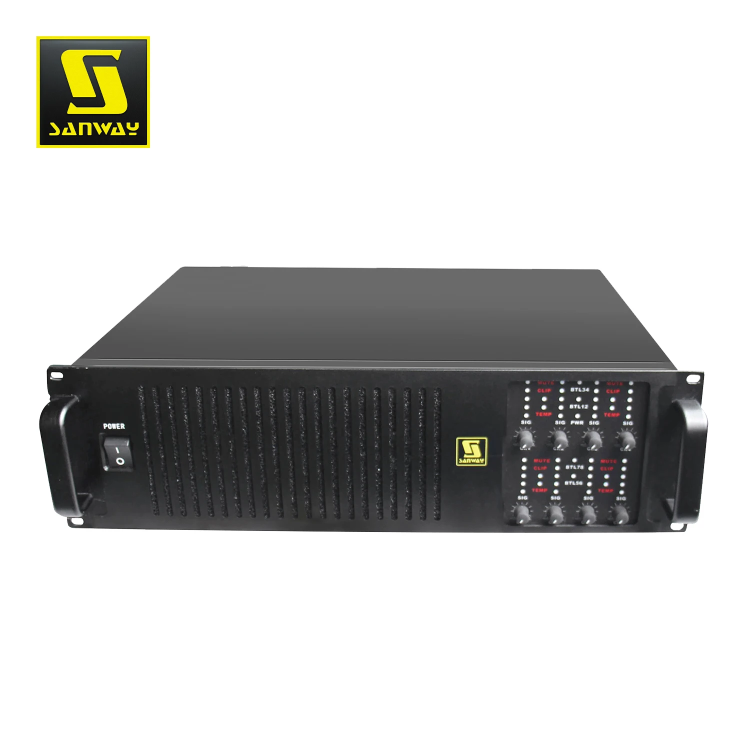 DA5008 8 Channel 900W Stereo Digital Class D Power Amplifier