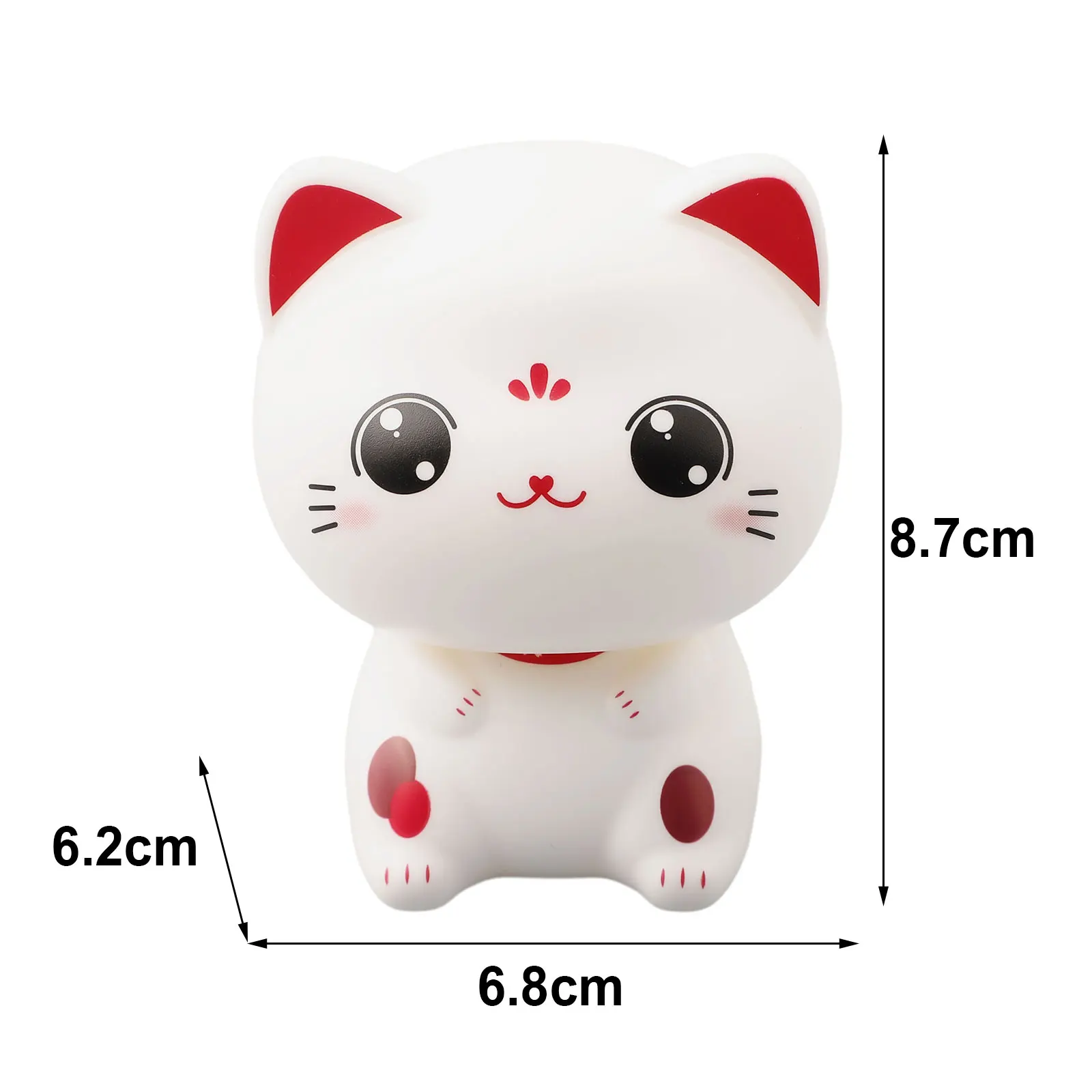 

Lucky Charm Automatic Car Ornament Automatic Nodding Beautiful And Cute Decoration Environmentally Friendly Good Luck And Wealth