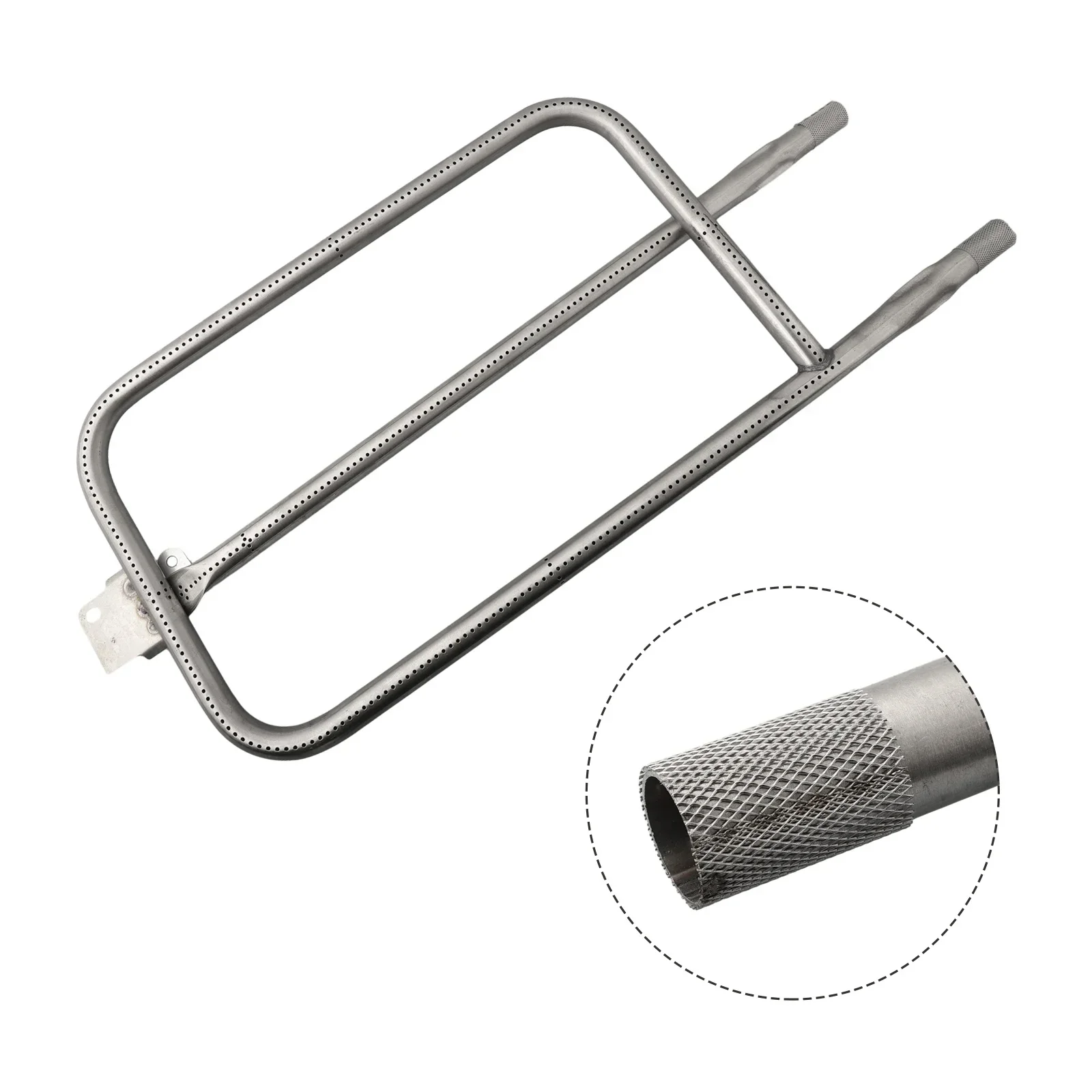 Grill Burner Tubes for Weber Q300/Q3000 Series Gas Grill for Weber Q3200 Burner Barbecue Grill Stainless Steel Tube