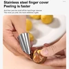 Chestnut Shelling Scissors Multipurpose Nut and Chestnut Peeling Shears Nut Scissors for Cooking Experts Professional 4
