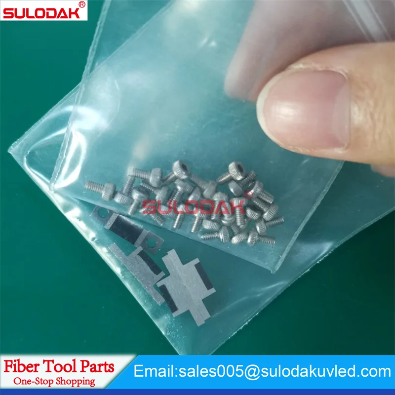 Free Shipping CT-30 Fiber Optical Fusion Splicer Cleaver Rubber Pad with CT30 Fixed Blade Screw