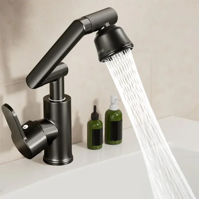 1080 Degree Swivel Faucet Robotic Arm Faucet 360 Degree Rotation Mechanical Arm Kitchen Faucet Bathroom Faucet for Kitchen Sink 3