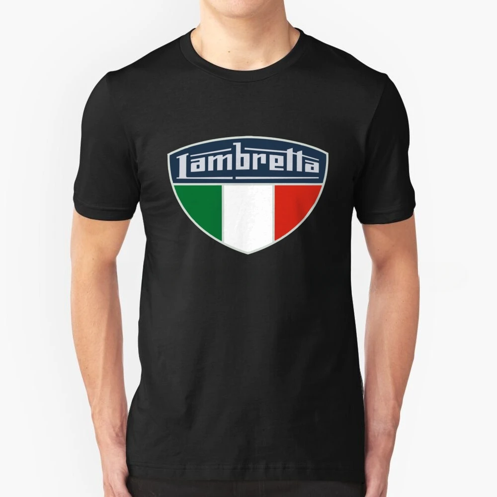 Scooterist T Shirt 100% Cotone Tee Vintage Italia Bike Lambretta