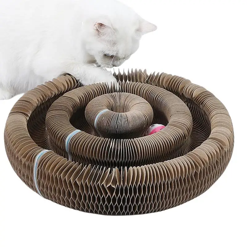 

Волшебный орган, игрушка для кошек, Когтеточка, Когтеточка, круглая гофрированная Когтеточка, игрушки для кошек, Когтеточка для шлифовки, Аксессуары для кошек