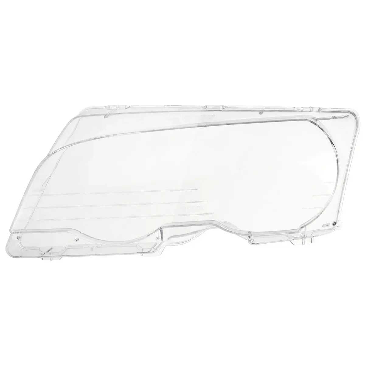 2 Door Headlight Clear Lens Cover Lampshade Headlamp Clear Shell For BMW 3 Series E46 2DR 1999-2003 M3 2001-2006 Headlamp Cover