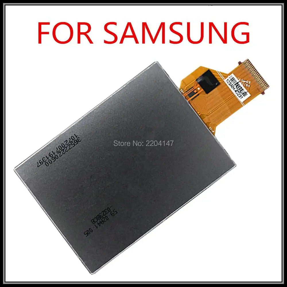 LCD Display Screen For SAMSUNG ES70 ES71 ES73 ES74 ES75 ES78 PL100 PL101 TL205 SL600 SL605 ST93 ST77 ST66 ST76 Camera