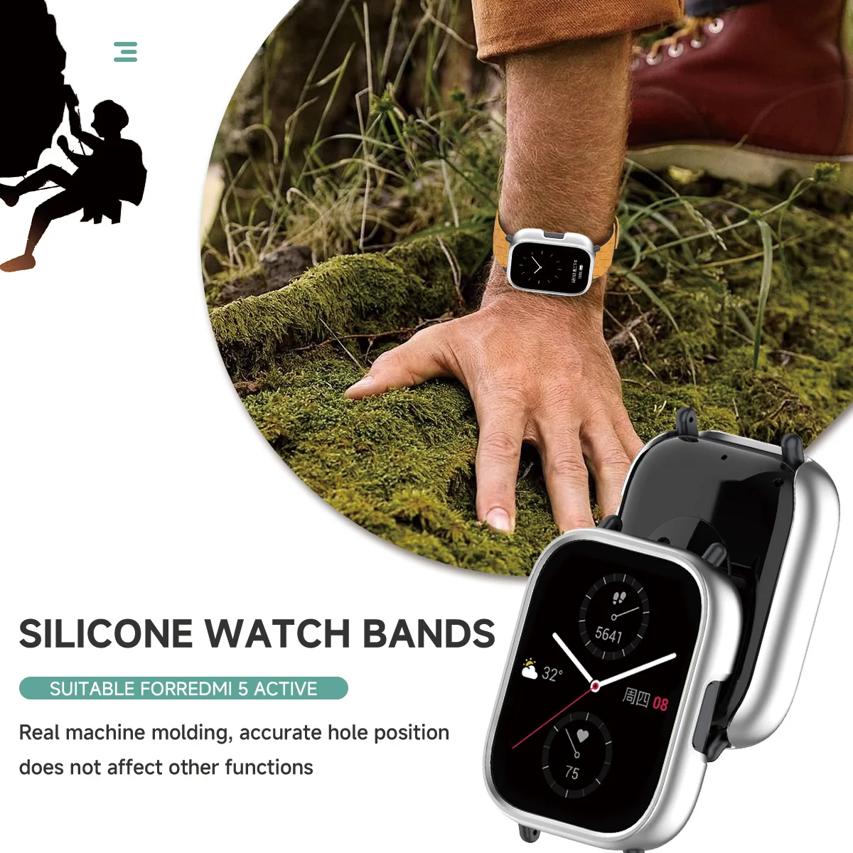 Enhanced Protective PC Case for Smart Watches - Hollow Design, No Glass