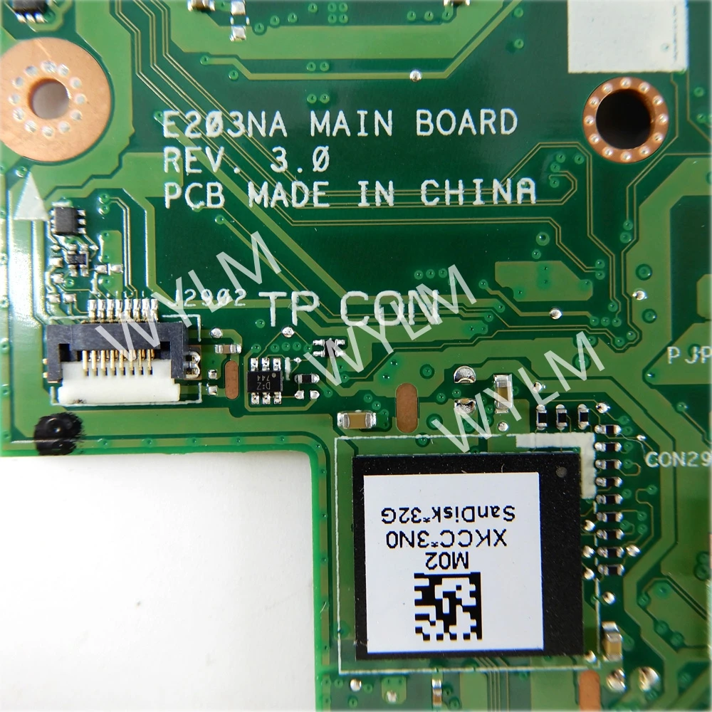 Placa-mãe do Portátil para Asus E203na N3350 N4200cpu 4gb Ram 32 64g Ssd 128g E203na E230n E203na - Imagem 3