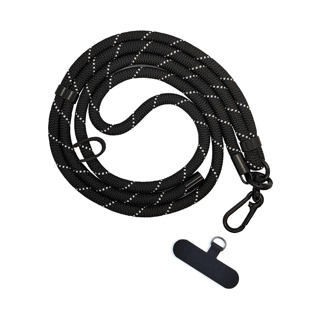 Adjustable Detachable Crossbody Phone Lanyard Necklace Strap - Anti-Loss Hanging Rope, 150CM Length