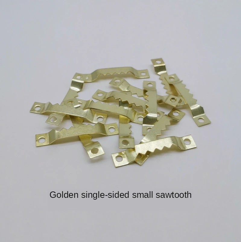 30pcs Quality Black No Nail Picture Frame Hooks Saw Tooth Hangers wall hooks picture frame hangers hanging hooks