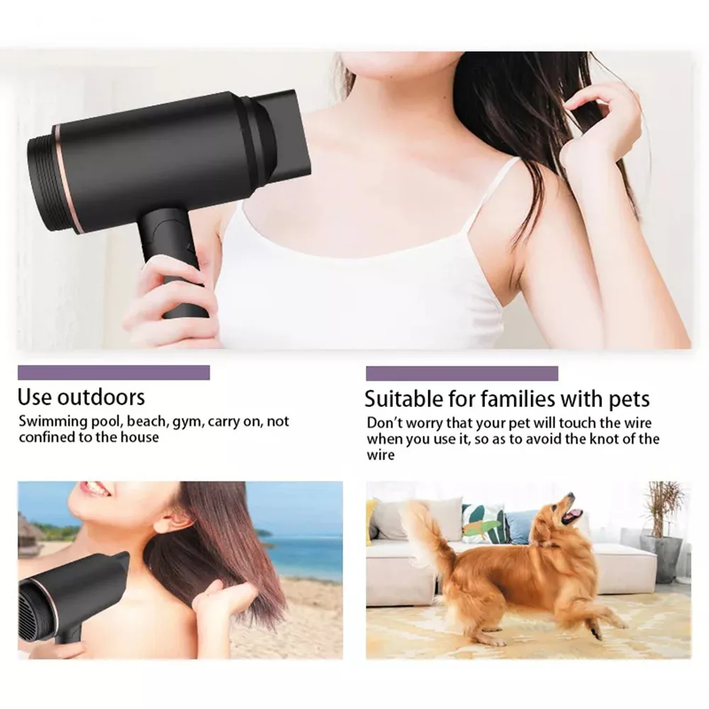 400W Cordless Hair Dryers