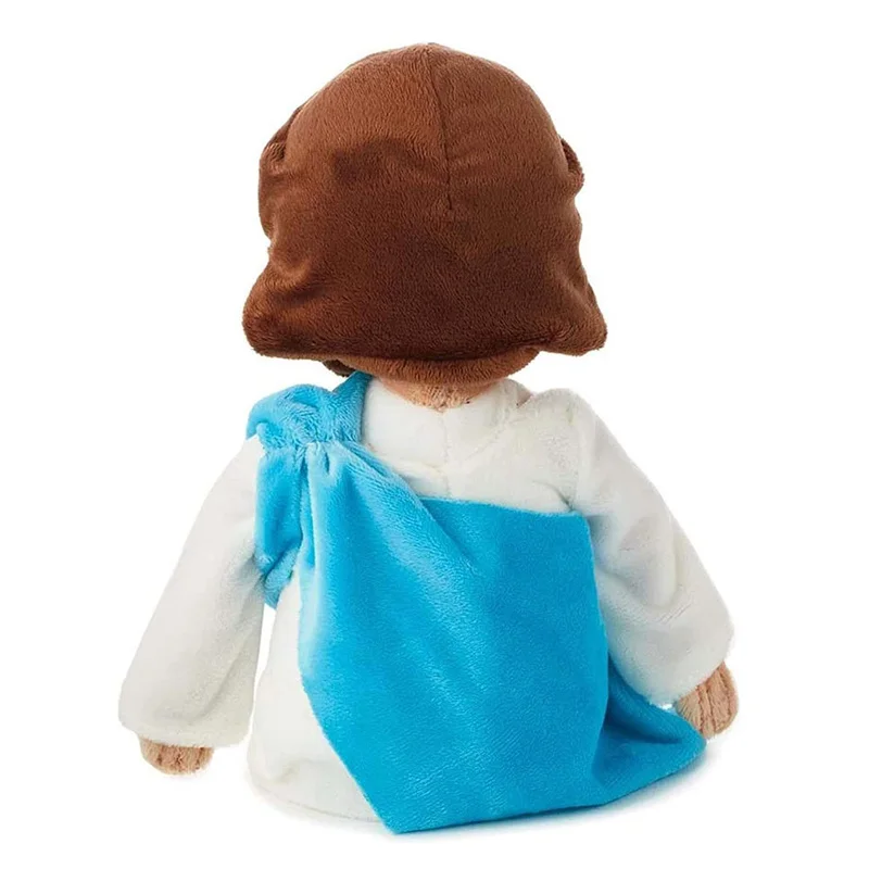 Jesus Virgin Maria Plush Toy My Friend Jesus Stuffed Doll Christ Religious Savior with Smile Plushies Figure Kids Birthday Gift