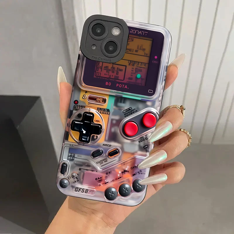 Shockproof Silicone Soft Cover Game Console Phone Case