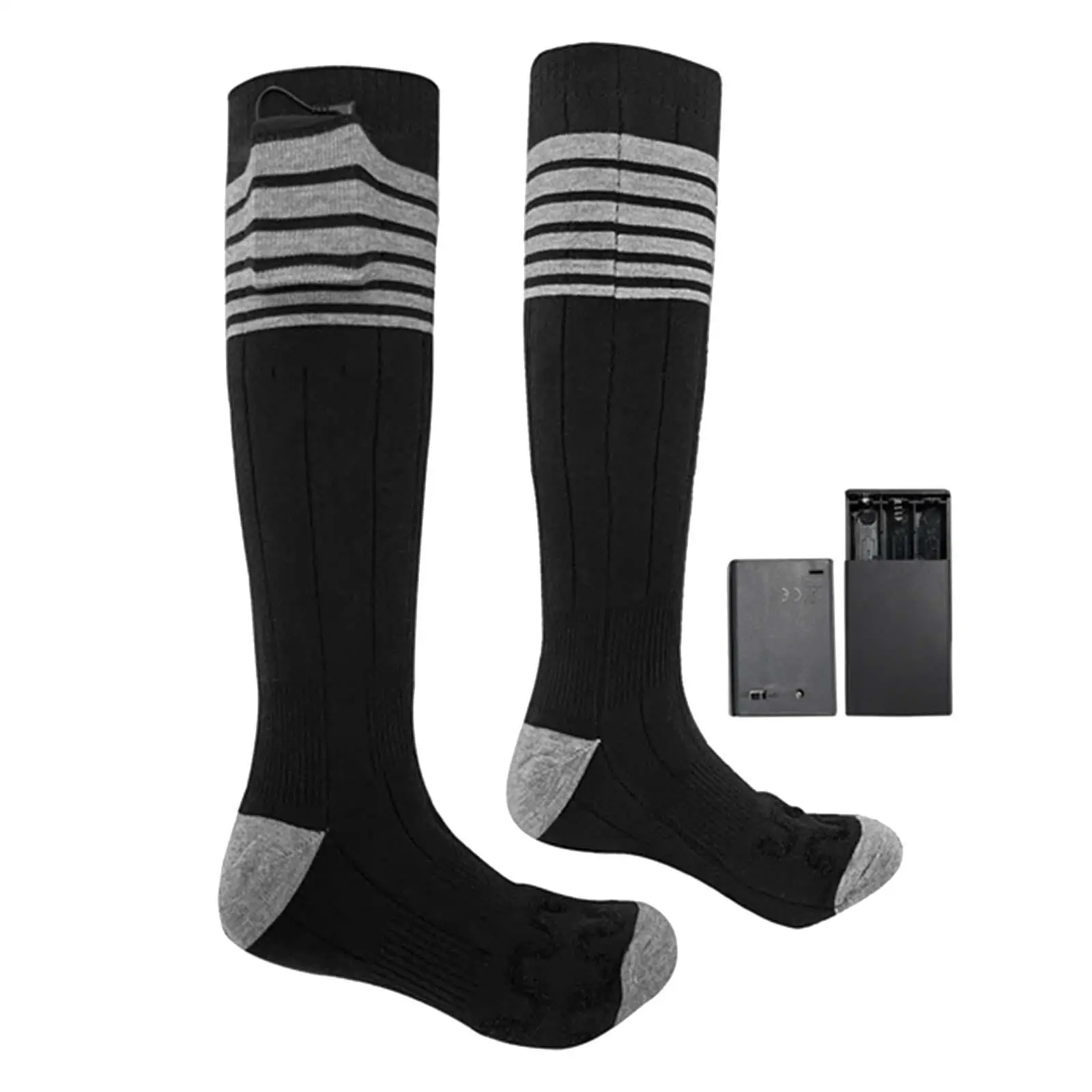 

Heated Socks Heating Foot Warmer Comfortable Long Heated Socks Outdoor Heated Socks for Fishing Skiing Camping Skating Hiking