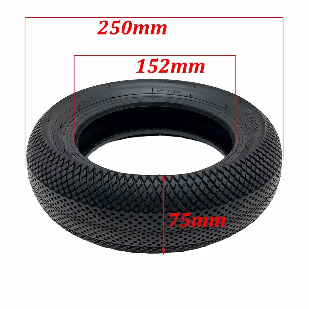 Pneu Scooter 10 Pouces 80/65-6 Pneu Et Chambre à Air 10x3 Pour Trottinette électrique - Remplacement Compatible KUGOO M4 Pro, Zero 10X, Etc