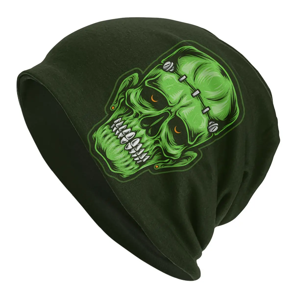 

Frankenstein Horror Film Skullies Beanies Caps Skull And Bones Thin Hat Autumn Spring Bonnet Hats Men Women's Street Ski Cap