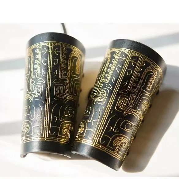 Hanfu Wristguard Accessories Sleeve Mysterious Pattern Armor Ancient Swordsman Flying Fish Suit Accessory Boys Girls Handsome