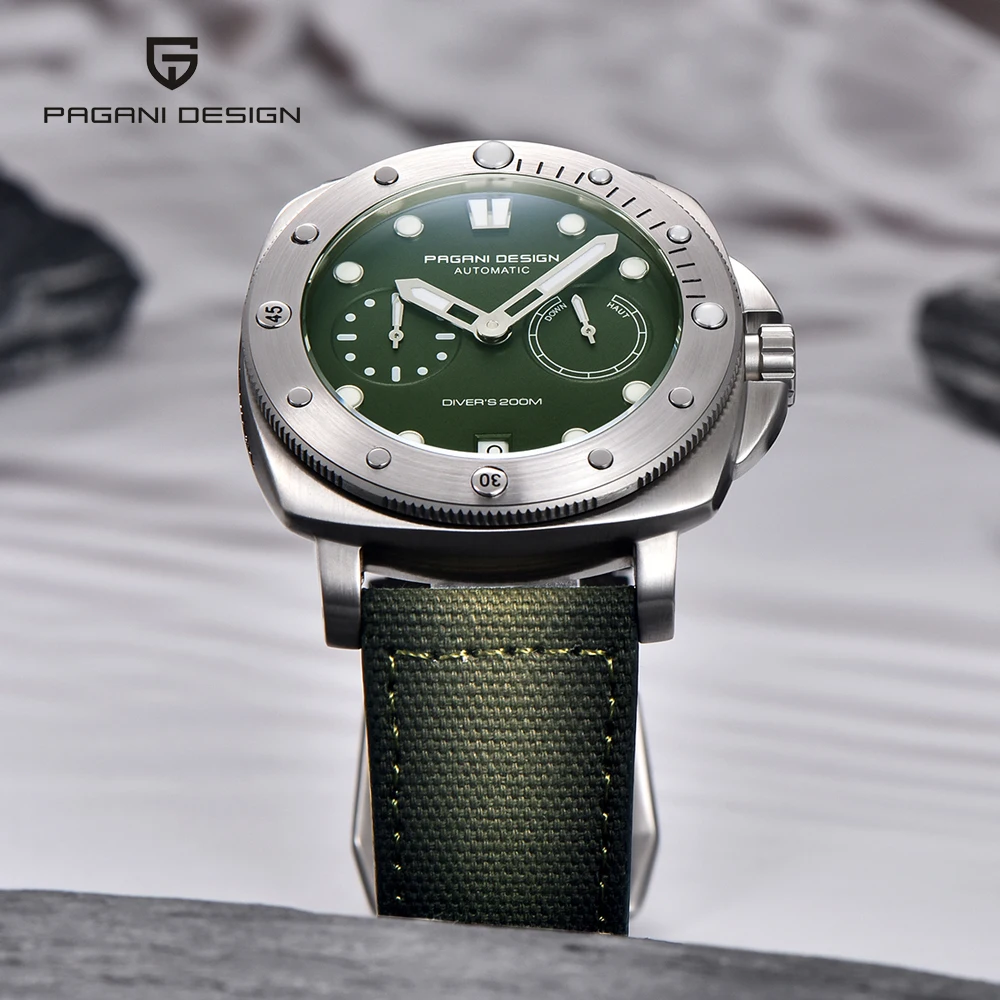 

2023 New PAGANI DESIGN Top Brand Luxury Watch Automatic Men Mechanical Wristwatch Sports Waterproof Sapphire Mirror Reloj Hombre