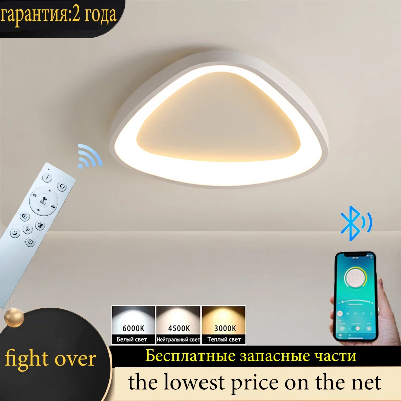 

Ceiling Pendant Light LED Living Room Pendant Light Bedroom Ceiling Light APP Intelligent Dimming Light Restaurant Hotel Indoor